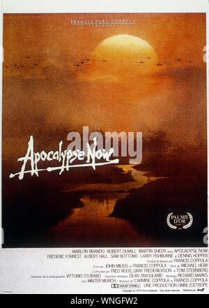 Apocalypse Now Année : 1979 USA Réalisateur : Francis Ford Coppola Film Palme d'or de l'affiche de l'édition du Festival de Cannes 1979 Banque D'Images