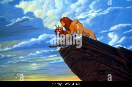 The Lion King USA Année : 1994 Réalisateur : Roger Allers, Rob Minkoff Animation Banque D'Images