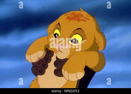 The Lion King USA Année : 1994 Réalisateur : Roger Allers, Rob Minkoff Animation Banque D'Images