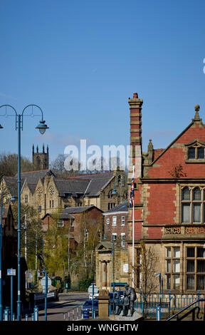 Tameside Stalybridge 1 Trinity Street Lord Pendry Square Banque D'Images