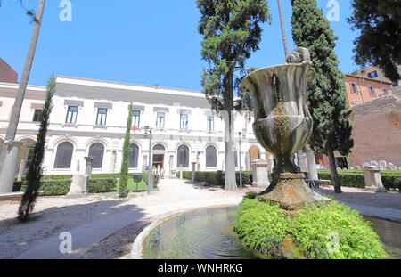 Musée National Romain des thermes de Dioclétien à Rome Italie Banque D'Images