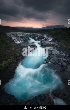 Bruarfoss Banque D'Images