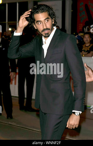 Toronto, Canada. 05 Sep, 2019. Dev Patel assister à "l'histoire personnelle de David Copperfield' pendant le 44e Festival International du Film de Toronto au Princess of Wales Theatre Le 5 septembre 2019 à Toronto, Canada Crédit : Geisler-Fotopress GmbH/Alamy Live News Banque D'Images