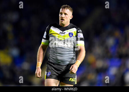 6 septembre 2019 ; stade Halliwell Jones, Warrington, Lancashire, Angleterre ; Betfred Super League Rugby, Warrington Wolves contre Wakefield Trinity ; Danny Kirmond de Wakefield Trinity - usage éditorial uniquement. Banque D'Images