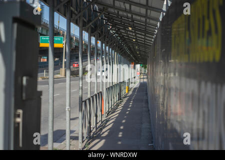 Toronto a une ambiance super cool avec beaucoup d'éléments urbains uniques. C'est un paradis pour les photographes. Banque D'Images