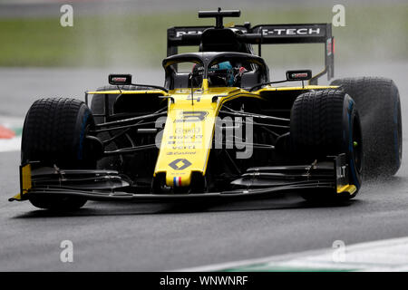 Monza, Italie. 06 Sep, 2019. # 03 Daniel Ricciardo Renault Renault F1 Team. GP italien, 5-8 septembre 2019 Monza Monza 06/09/2019 GP Italia Championnat de Formule 1 2019 Federico Basile/Insidefoto Photo Credit : insidefoto srl/Alamy Live News Banque D'Images