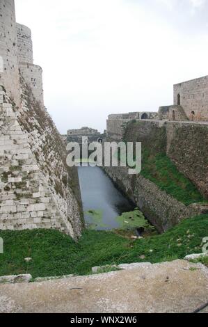 Le Krak des Chevaliers Banque D'Images