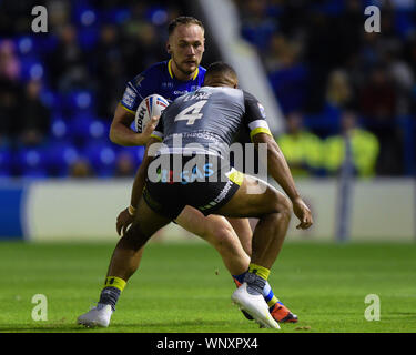 6 SEPTEMBRE 2019 , Stade Halliwell Jones, Warrington, Angleterre ; Betfred Super League Rugby, Round 28, Warrington Wolves vs Wakefield Trinity ; Credit : Richard Long/News Images Banque D'Images