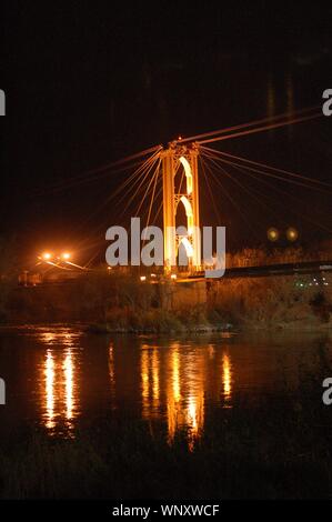 Pont de nuit Banque D'Images