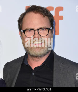 Toronto, Canada. 06 Sep, 2019. TORONTO, ONTARIO - Le 06 septembre : Rainn Wilson assiste à la 'Blackbird' premiere pendant le Festival International du Film de Toronto 2019 au Roy Thomson Hall le 06 septembre 2019 à Toronto, Canada. Photo : imageSPACE/MediaPunch MediaPunch Crédit : Inc/Alamy Live News Banque D'Images
