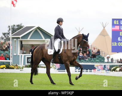 Stamford, Lincolnshire, Royaume-Uni. 06 Sep, 2019. Lillian entendu le LCC Barnaby à l'Land Rover Burghley Horse Trials, Stamford, Lincolnshire, le 6 septembre 2019. Crédit : Paul Marriott/Alamy Live News Banque D'Images