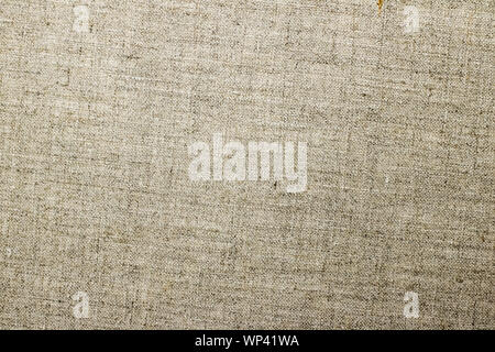 Toile réaliste naturelles, matérielles et les illustrations concept - toile de lin texture background Banque D'Images