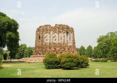 Alai Minar at qutub complex, Qutub Minar, New Delhi, India Stock Photo