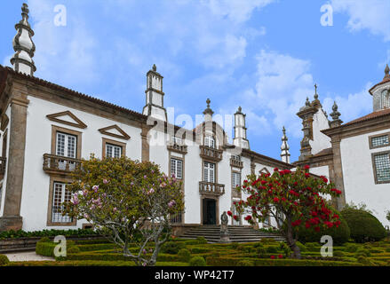 Visite du palais de Mateus à Vila Real, Portugal Banque D'Images