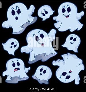 Sujet de droit 6 Ghost Illustration de Vecteur