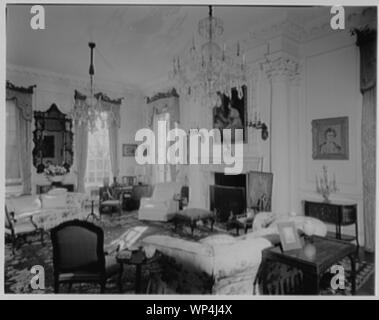 John S. Phipps Manor House, résidence, Old Westbury Gardens, Old Westbury, Long Island. Banque D'Images