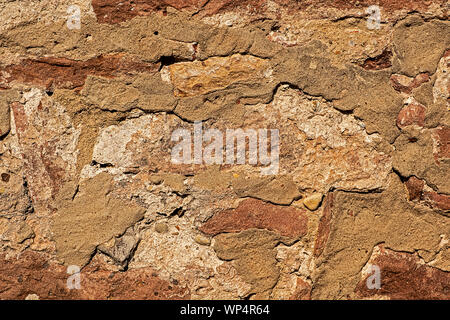 Old weathered texture mur de la maison Banque D'Images