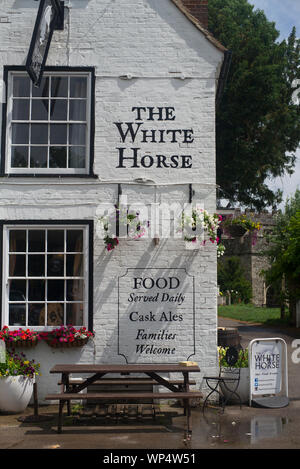 Pub White Horse à Chilham Kent Banque D'Images