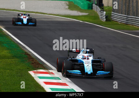 Monza (MB), en Italie. 07Th Nov, 2019. GEORGE RUSSEL Grand Prix au cours de la Heineken Italie 2019 - Vendredi - libres 1 et 2 - Championnat de Formule 1 - Crédit : LPS/Alessio De Marco/Alamy Live News Banque D'Images