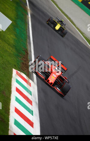 Monza (MB), en Italie. 07Th Nov, 2019. SEBASTIAN VETTEL (GER) Scuderia Ferrari SF90 Grand Prix au cours de la Heineken Italie 2019 - Vendredi - libres 1 et 2 - Championnat de Formule 1 - Crédit : LPS/Alessio De Marco/Alamy Live News Banque D'Images