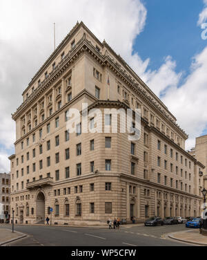 Anciens Martins Bank Building, Water Street, Liverpool Banque D'Images