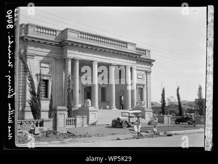 La colonie du Kenya. Nairobi. Le MacMillan Library, voir de plus près Banque D'Images