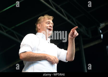 Vienne, Autriche, 07th Nov, 2019. Les Verts autrichiens commencent par le premier candidat Werner Kogler dans la campagne électorale pour les élections du Conseil National en 2019. Credit : Franz Perc / Alamy Live News Banque D'Images