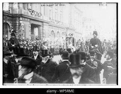 Le roi Albert de Belgique Banque D'Images