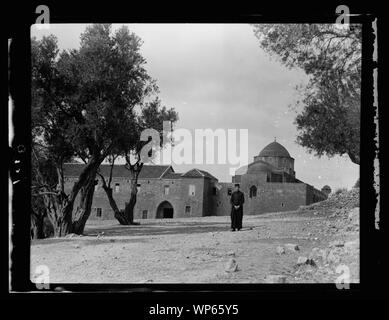 Krak des Chevaliers & Monastère de Saint George. Monastère de Saint George. Entrée privée Banque D'Images