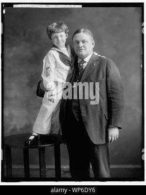 LANGLEY, JOHN W. honorables. Avec l'ENFANT Banque D'Images