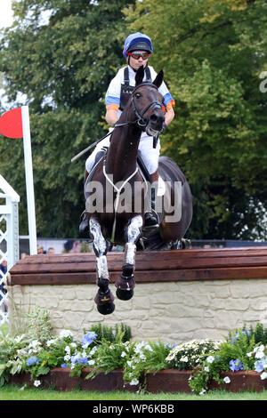 Francis Whittington - Evento - Burghley Horse Trials 2019 Banque D'Images