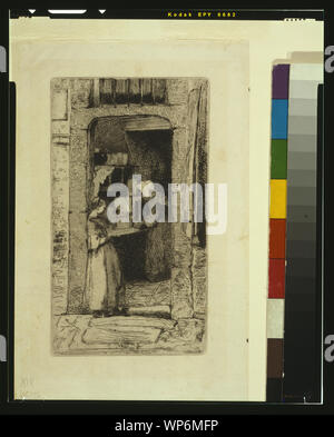 La marchande de moutarde] / Whistler Banque D'Images