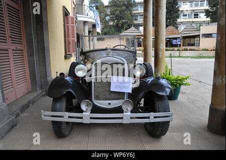 Voiture de Haile Selassie Banque D'Images