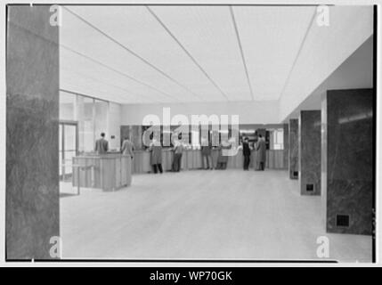Bibliothèque de Lamont, Harvard University, Cambridge, Massachusetts. Banque D'Images