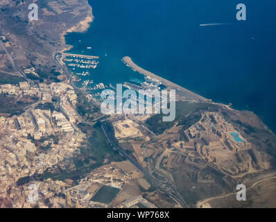 De l'air port de Gozo Banque D'Images