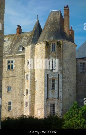 France, Loiret (45), Meung-sur-Loire, château Banque D'Images