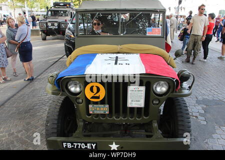 Vendredi, 6 septembre, 2019, 75e anniversaire de la libération de Niort Banque D'Images
