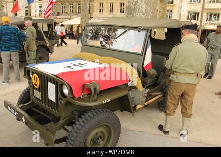 Vendredi, 6 septembre, 2019, 75e anniversaire de la libération de Niort Banque D'Images