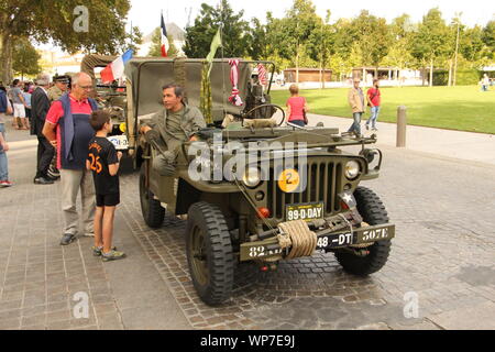 Vendredi, 6 septembre, 2019, 75e anniversaire de la libération de Niort Banque D'Images