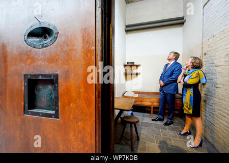 La Haye, Pays-Bas. 06 Sep, 2019. La Haye 06-09-2019 Le Roi Willem-Alexander Oranje Monument National Monument à La Haye. Credit : Pro Shots/Alamy Live News Banque D'Images