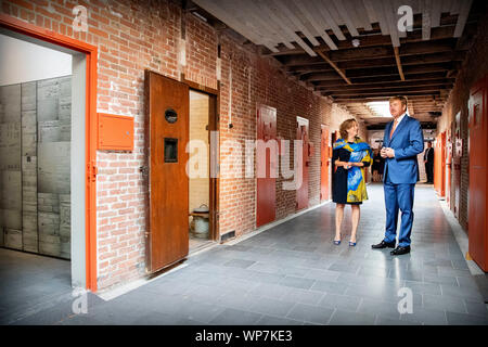 La Haye, Pays-Bas. 06 Sep, 2019. La Haye 06-09-2019 Le Roi Willem-Alexander Oranje Monument National Monument à La Haye. Credit : Pro Shots/Alamy Live News Banque D'Images