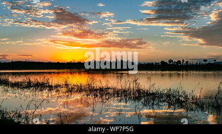 Barrage Wivenhoe, Queensland, Australie Banque D'Images