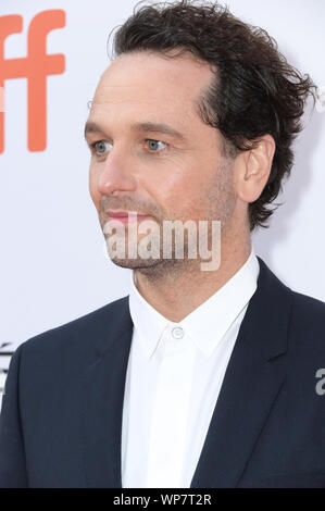 Toronto, Ontario, Canada. Sep 7, 2019. Acteur MATTHEW RHYS participe à "un beau jour dans le voisinage" pendant la premiere 2019 Toronto International Film Festival, au Roy Thomson Hall le 7 septembre 2019 à Toronto, Canada Crédit : Igor/Vidyashev ZUMA Wire/Alamy Live News Banque D'Images