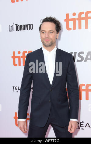 Toronto, Ontario, Canada. Sep 7, 2019. Acteur MATTHEW RHYS participe à "un beau jour dans le voisinage" pendant la premiere 2019 Toronto International Film Festival, au Roy Thomson Hall le 7 septembre 2019 à Toronto, Canada Crédit : Igor/Vidyashev ZUMA Wire/Alamy Live News Banque D'Images