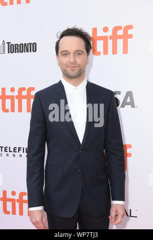 Toronto, Ontario, Canada. Sep 7, 2019. Acteur MATTHEW RHYS participe à "un beau jour dans le voisinage" pendant la premiere 2019 Toronto International Film Festival, au Roy Thomson Hall le 7 septembre 2019 à Toronto, Canada Crédit : Igor/Vidyashev ZUMA Wire/Alamy Live News Banque D'Images