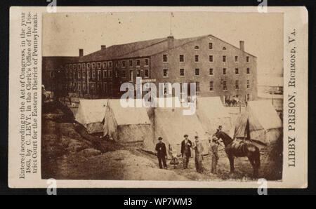 Libby prison, Richmond, Va. Banque D'Images