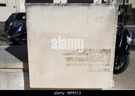 Vendredi, 6 septembre, 2019, 75e anniversaire de la libération de Niort Banque D'Images