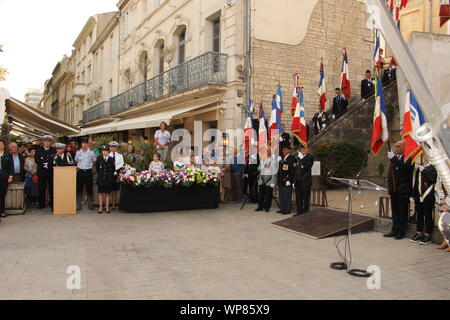 Vendredi, 6 septembre, 2019, 75e anniversaire de la libération de Niort Banque D'Images