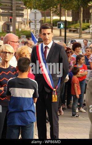 Vendredi, 6 septembre, 2019, 75e anniversaire de la libération de Niort Banque D'Images