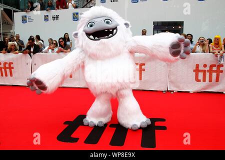 Toronto, ON. Sep 7, 2019. Arrivées à l'Everest pour abominable en première mondiale au Festival International du Film de Toronto 2019, Roy Thomson Hall, Toronto, le 7 septembre 2019. Credit : JA/Everett Collection/Alamy Live News Banque D'Images